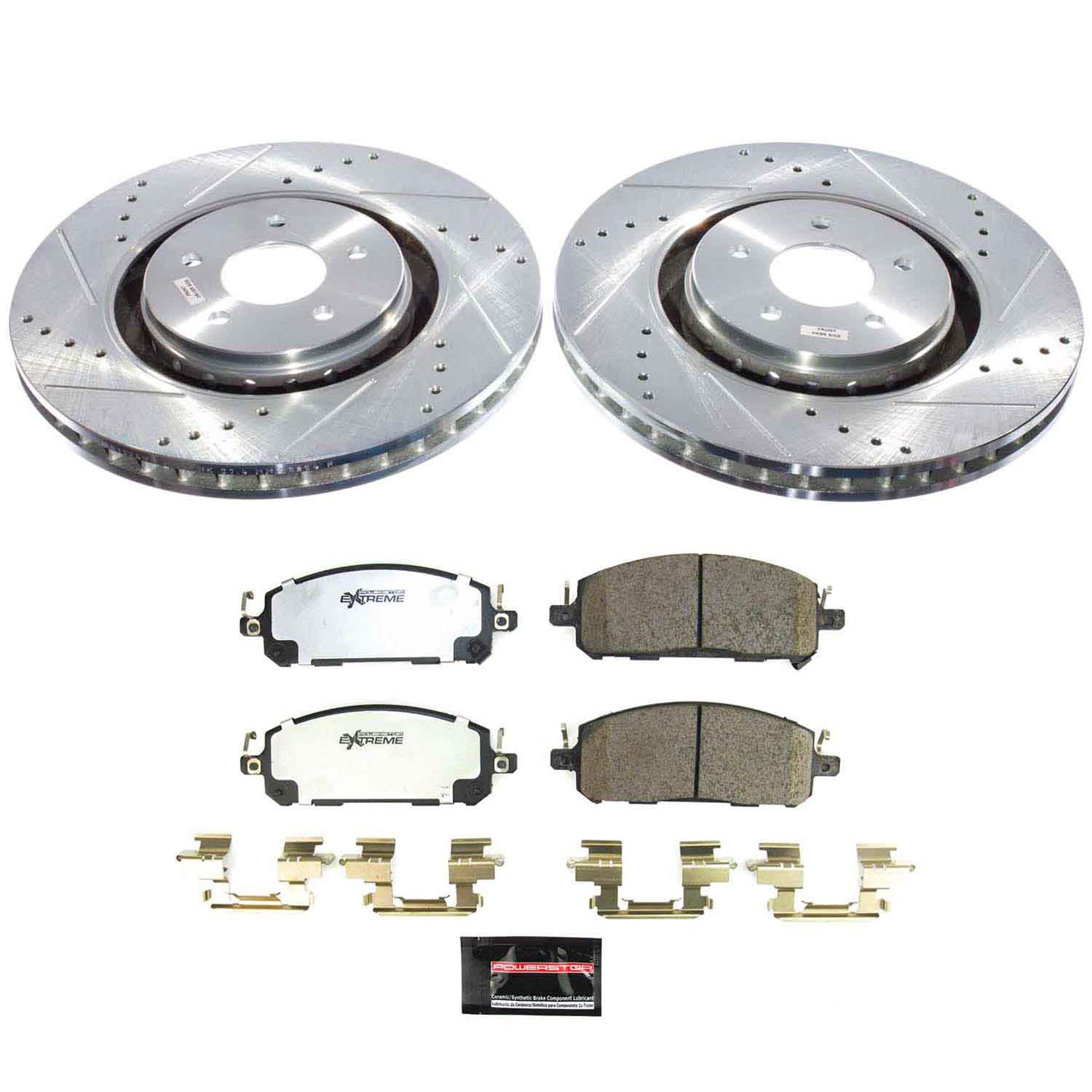 PowerStop K9206-36 PowerStop Z36 Truck and Tow Brake Upgrade Kits