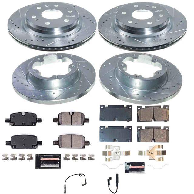 PowerStop Z23 Evolution Sport Brake Upgrade Kits for 2023-2024 CANYON, COLORADO - K9223 EVOLUTION BRAKE KIT, Chevrolet Colorado 2023-2024, GMC Canyon 2023-2024, Front and Rear thumbnail 8