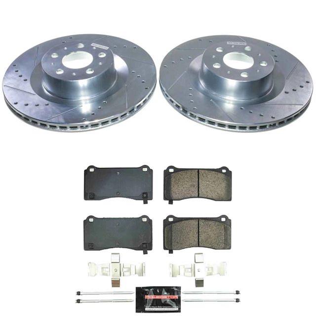 Power Stop 20-24 Tesla Y Front Z23 Evolution Brake Kit thumbnail 8