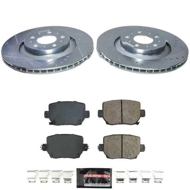 Power Stop 20-24 Tesla Y Rear Z23 Evolution Brake Kit thumbnail 8