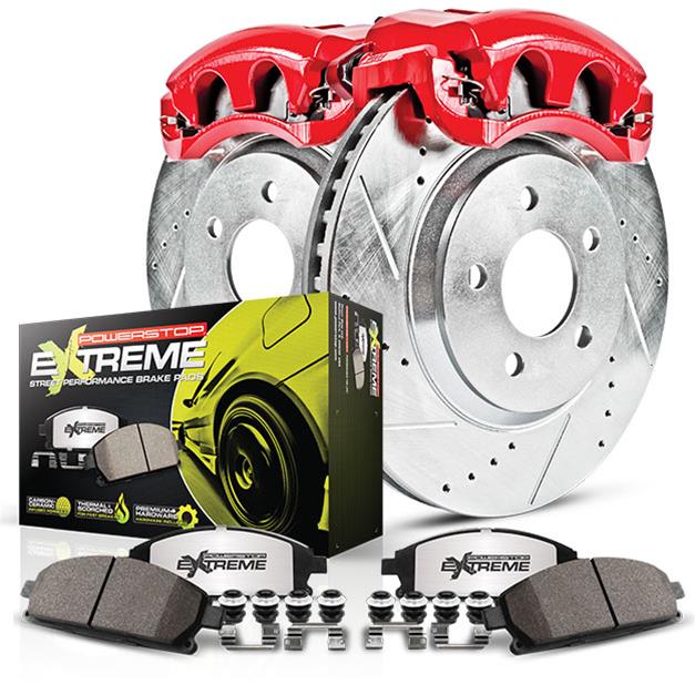 PowerStop Front & Rear Z26 Street Warrior Brake Kit | Acura CL (97) (K698-26) main image 1