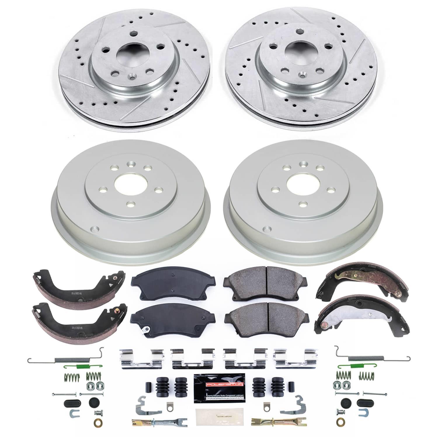 Power Stop 05-06 Hyundai Elantra Front Z23 Evolution Kit w/Calipers (1x psbK1087, 1x psbS15186) thumbnail 2