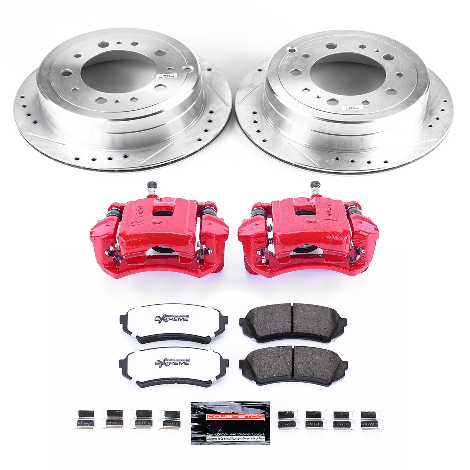 Power Stop 98-07 Toyota Land Cruiser Rear Z36 Truck&Tow Kit w/Cals (1x psbS2630, 1x psbK1134-36) thumbnail 9