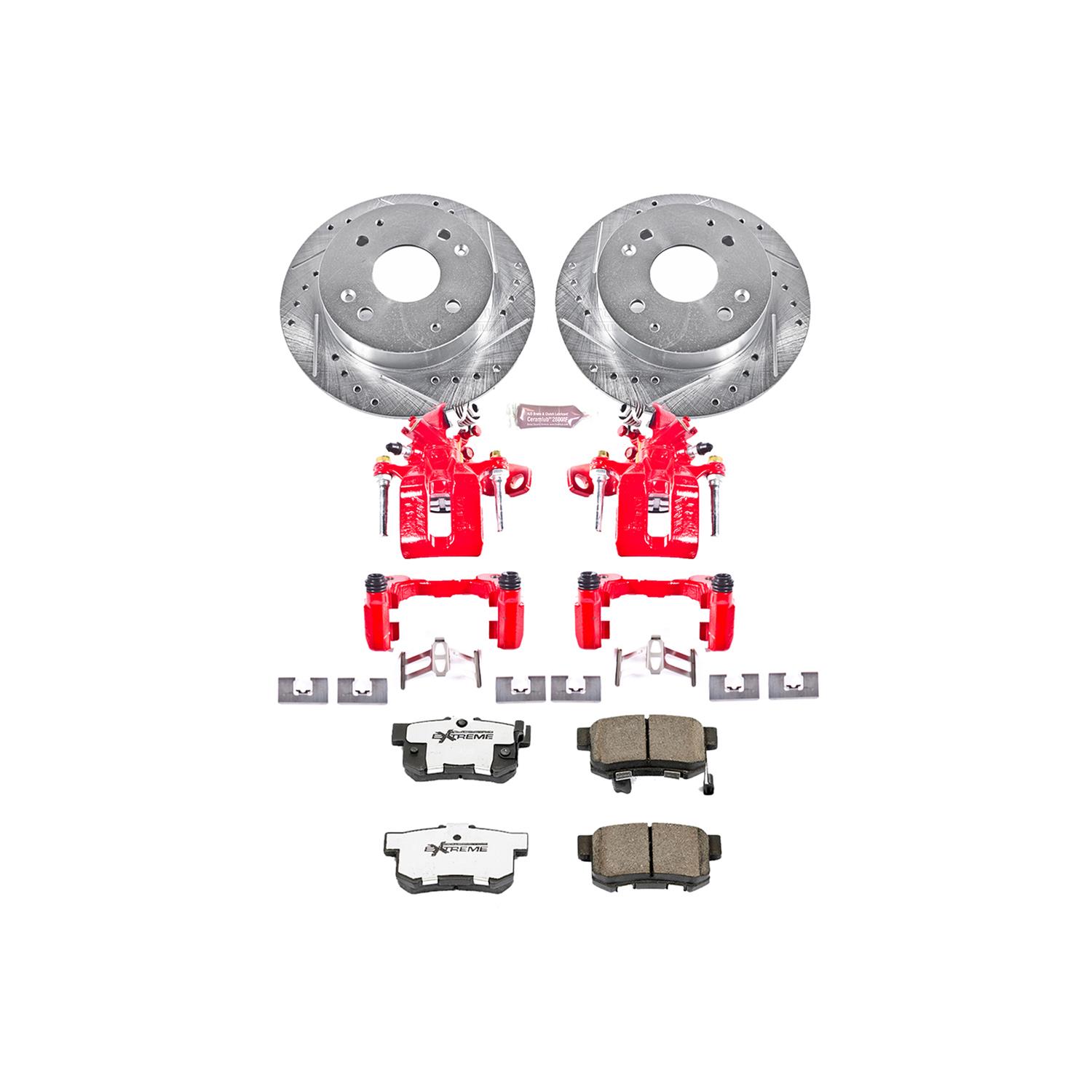 Power Stop KC124326 Power Stop Z26 Street Warrior Brake Upgrade Kits