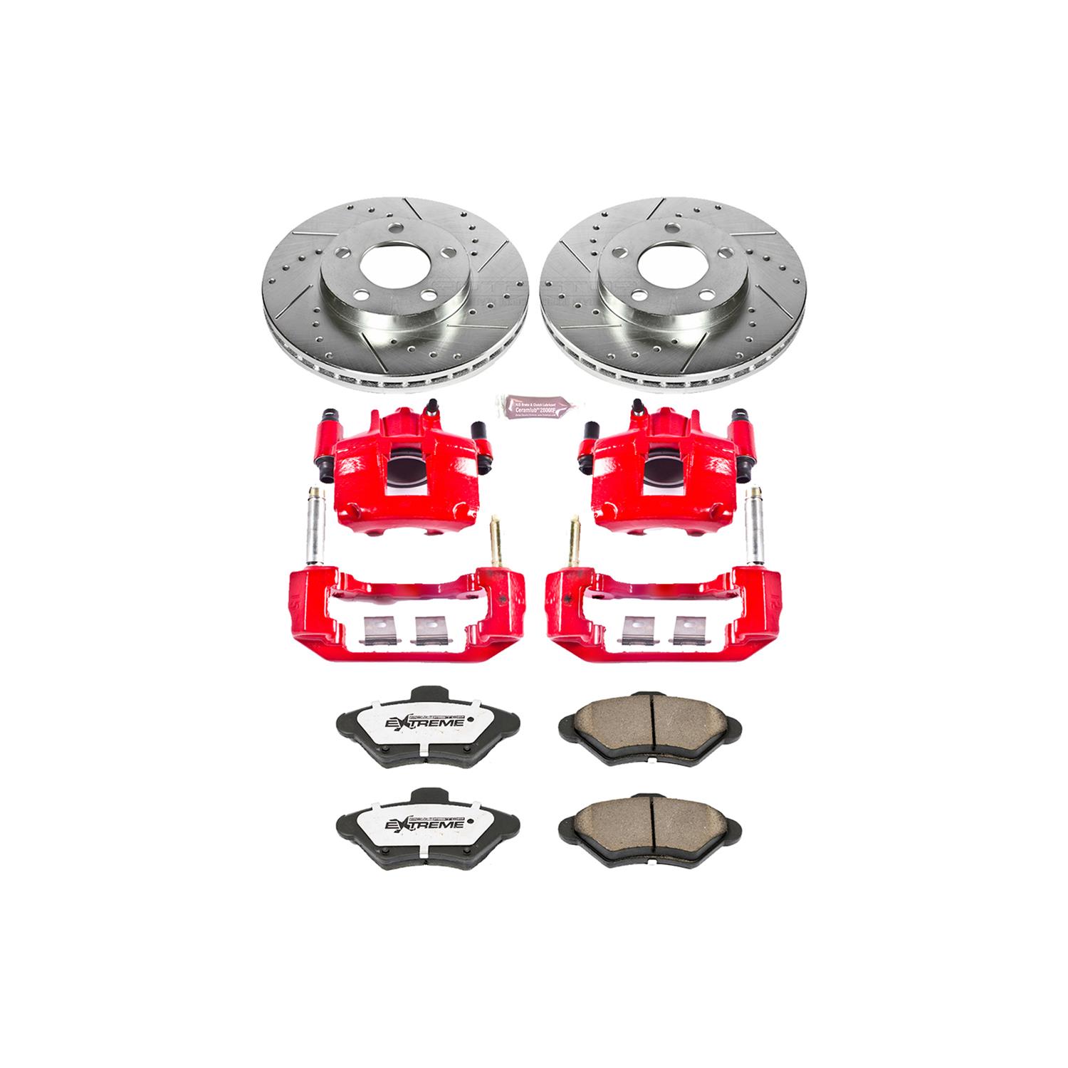 Power Stop KC129926 Power Stop Z26 Street Warrior Brake Upgrade Kits