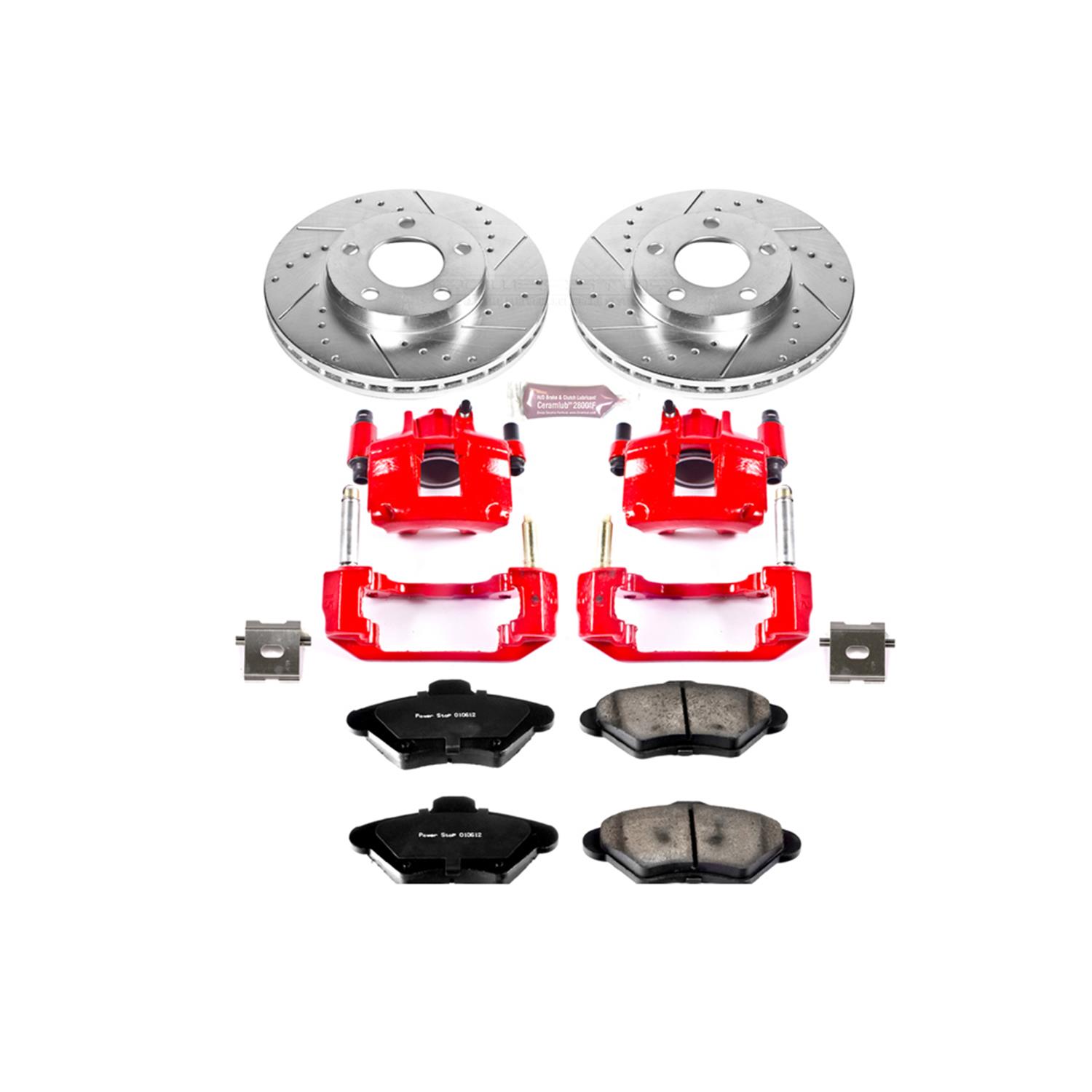 Power Stop KC1299 Power Stop Z23 Evolution Sport Brake Upgrade Kits