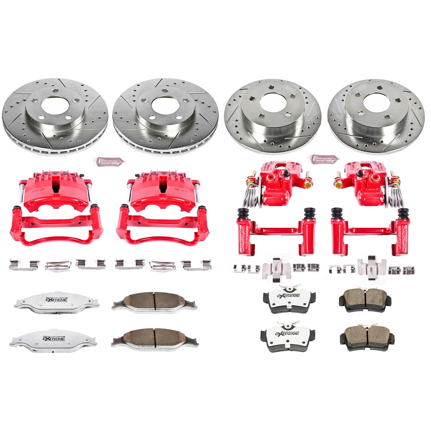 PowerStop KC1302-26 PowerStop Z26 Street Warrior Brake