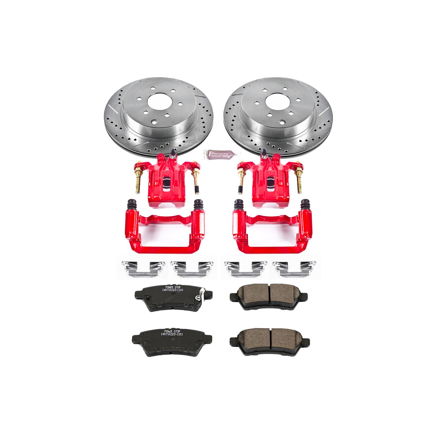 Power Stop KC147 Power Stop Z23 Evolution Sport Brake Upgrade Kits with