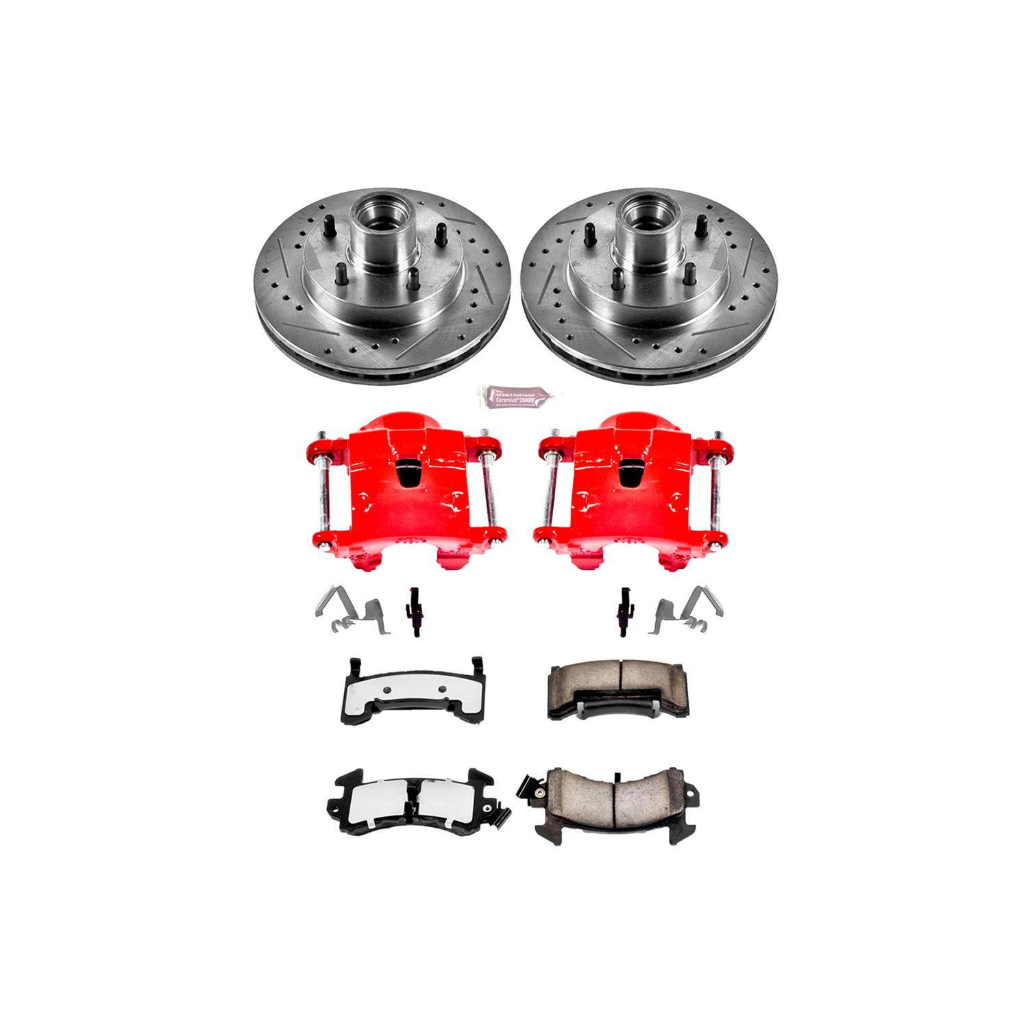 Power Stop KC148536 Power Stop Z36 Truck and Tow Brake Upgrade Kits