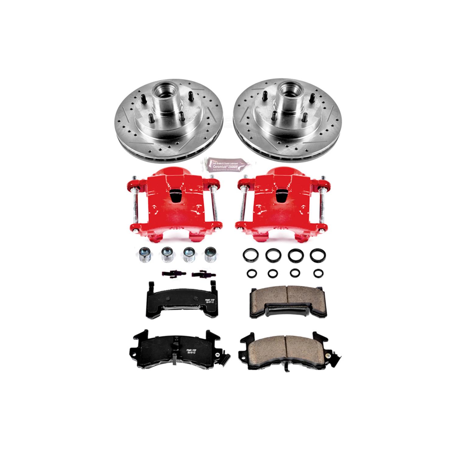 Power Stop KC1485 Power Stop Z23 Evolution Sport Brake Upgrade Kits