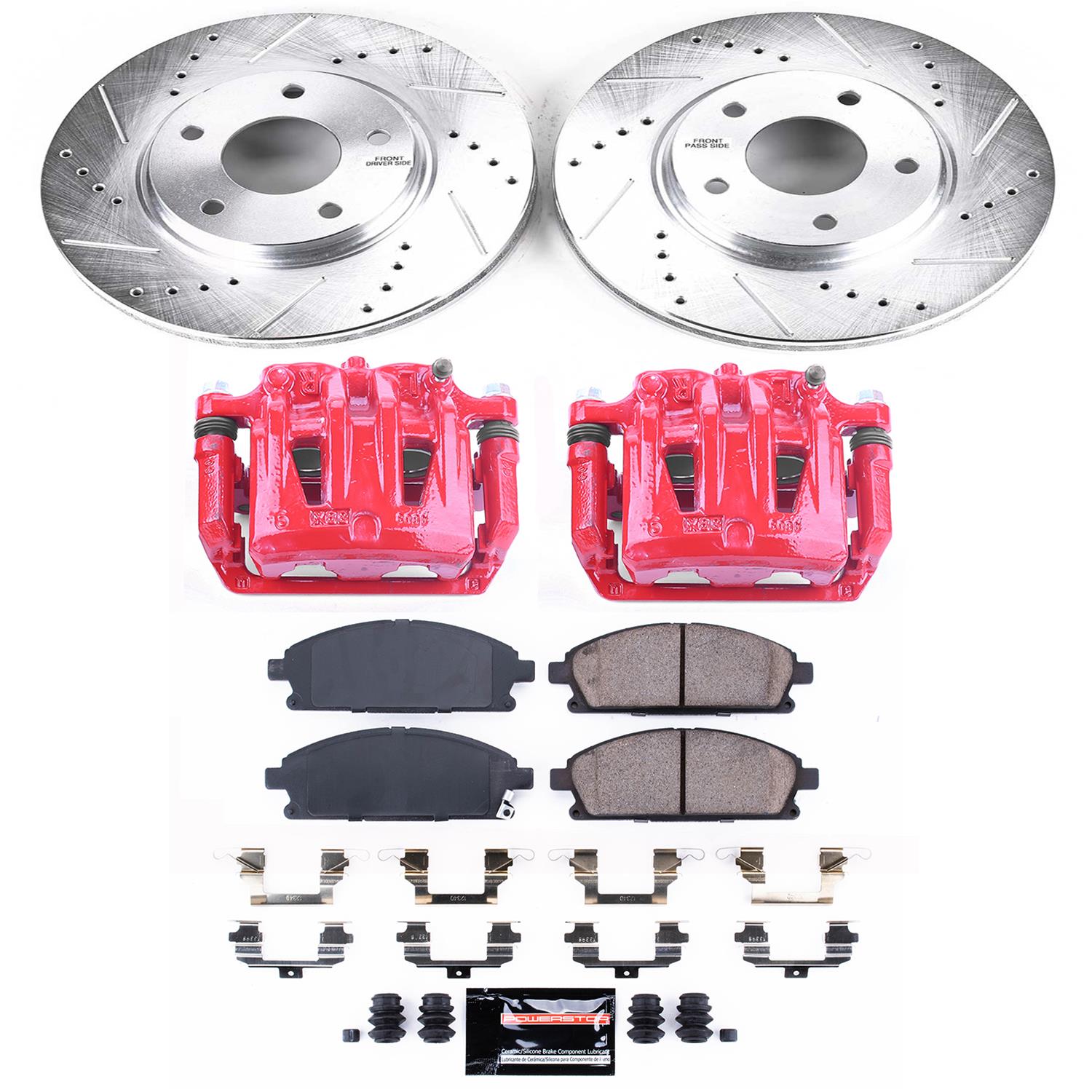 Power Stop 04-09 Nissan Quest Front Z23 Evolution Sport Brake Kit w/Calipers (1x psbK150, 1x psbS3106) thumbnail 5