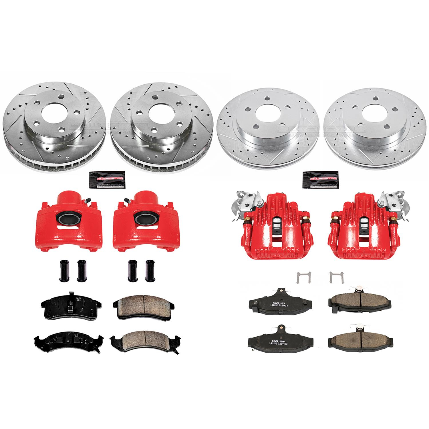 Power Stop KC1533 Power Stop Z23 Evolution Sport Brake Upgrade Kits