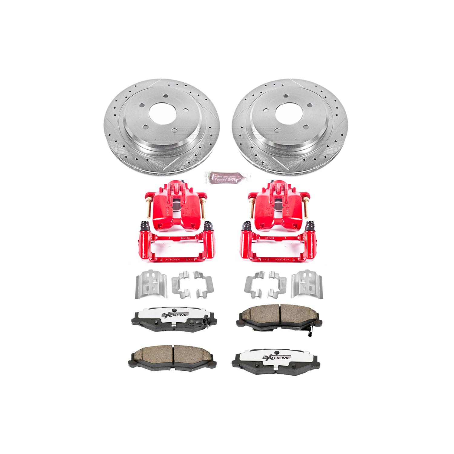 Power Stop KC156326 Power Stop Z26 Street Warrior Brake Upgrade Kits