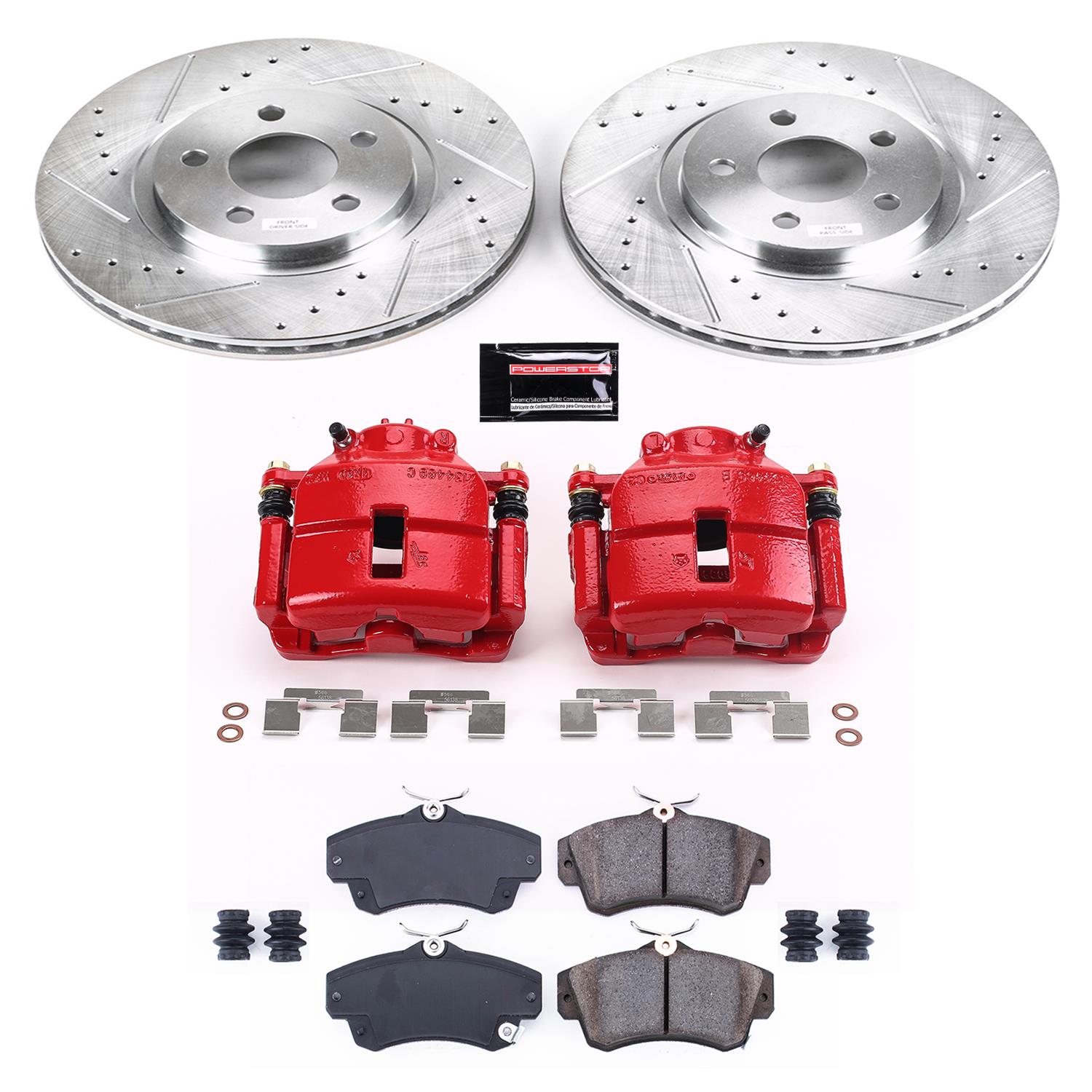 Power Stop 01-10 Chrysler PT Cruiser Front Z23 Evolution Sport Brake Kit w/Calipers (1x psbS4780, 1x psbK1704) thumbnail 7