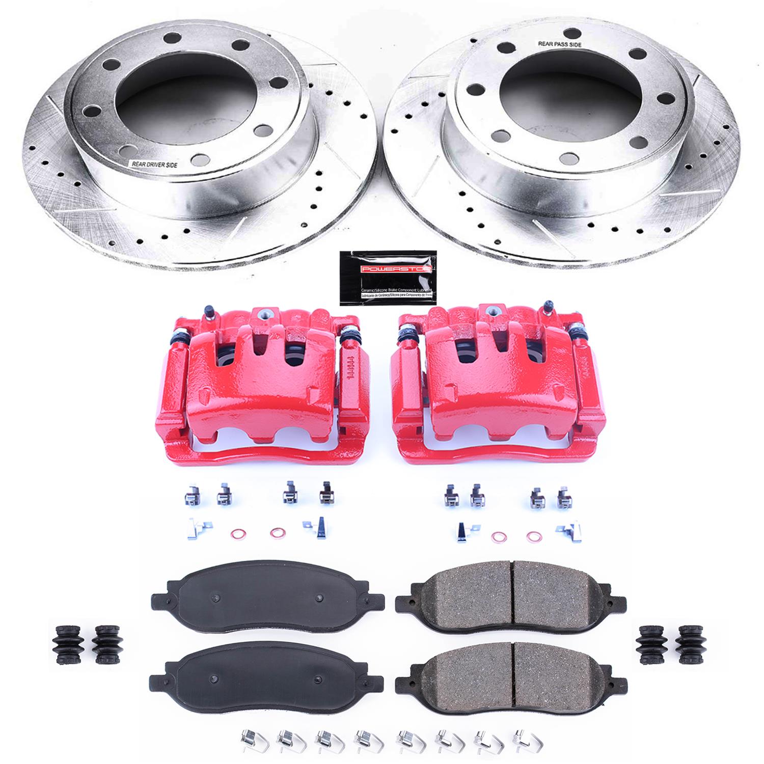 Power Stop 05-07 Ford F-250 Super Duty Rear Z23 Evolution Sport Brake Kit w/Calipers (1x psbS4920, 1x psbK1799) thumbnail 5