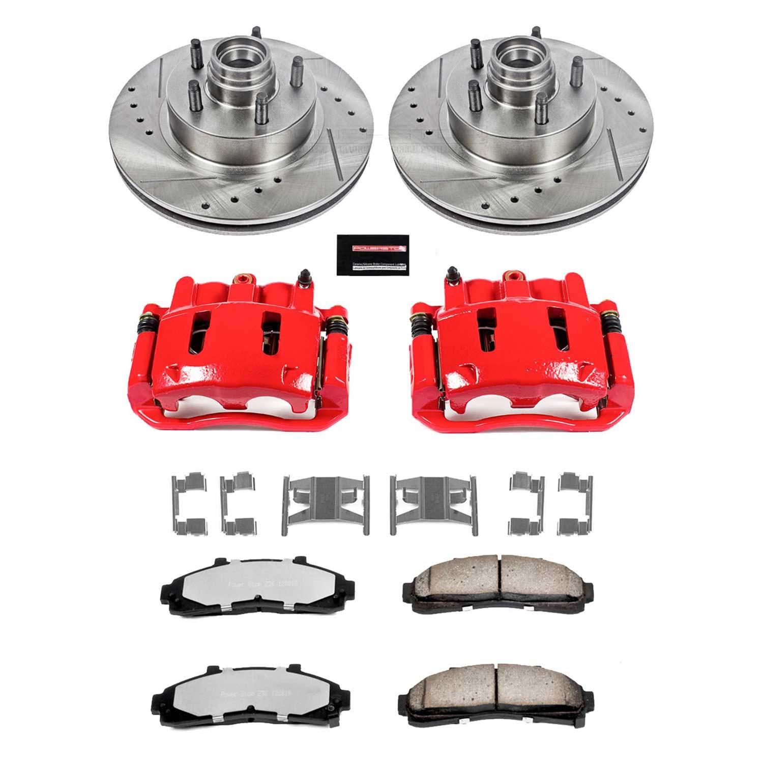 PowerStop KC1854-36 PowerStop Z36 Truck and Tow Brake Upgrade Kits