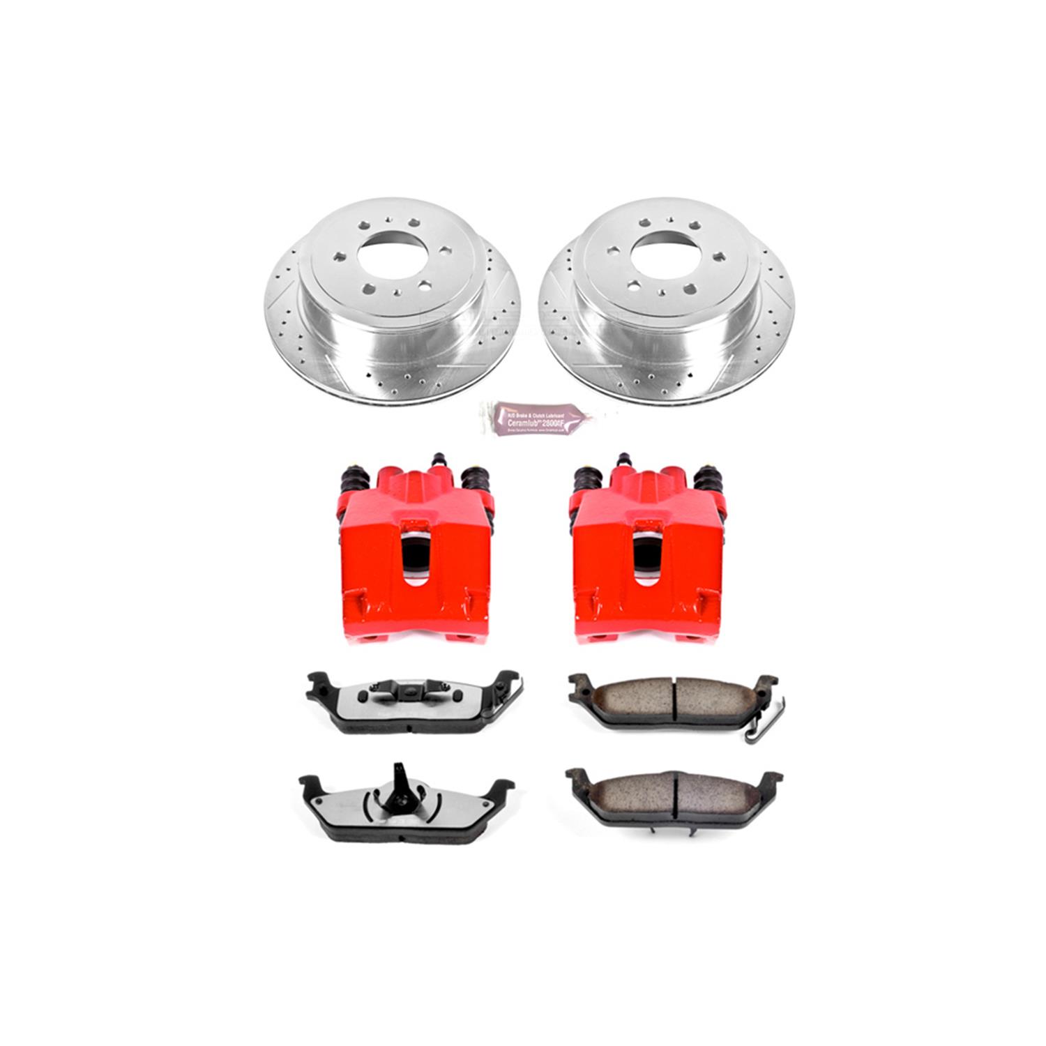 Power Stop KC1950-36 Power Stop Z36 Truck and Tow Brake Upgrade Kits