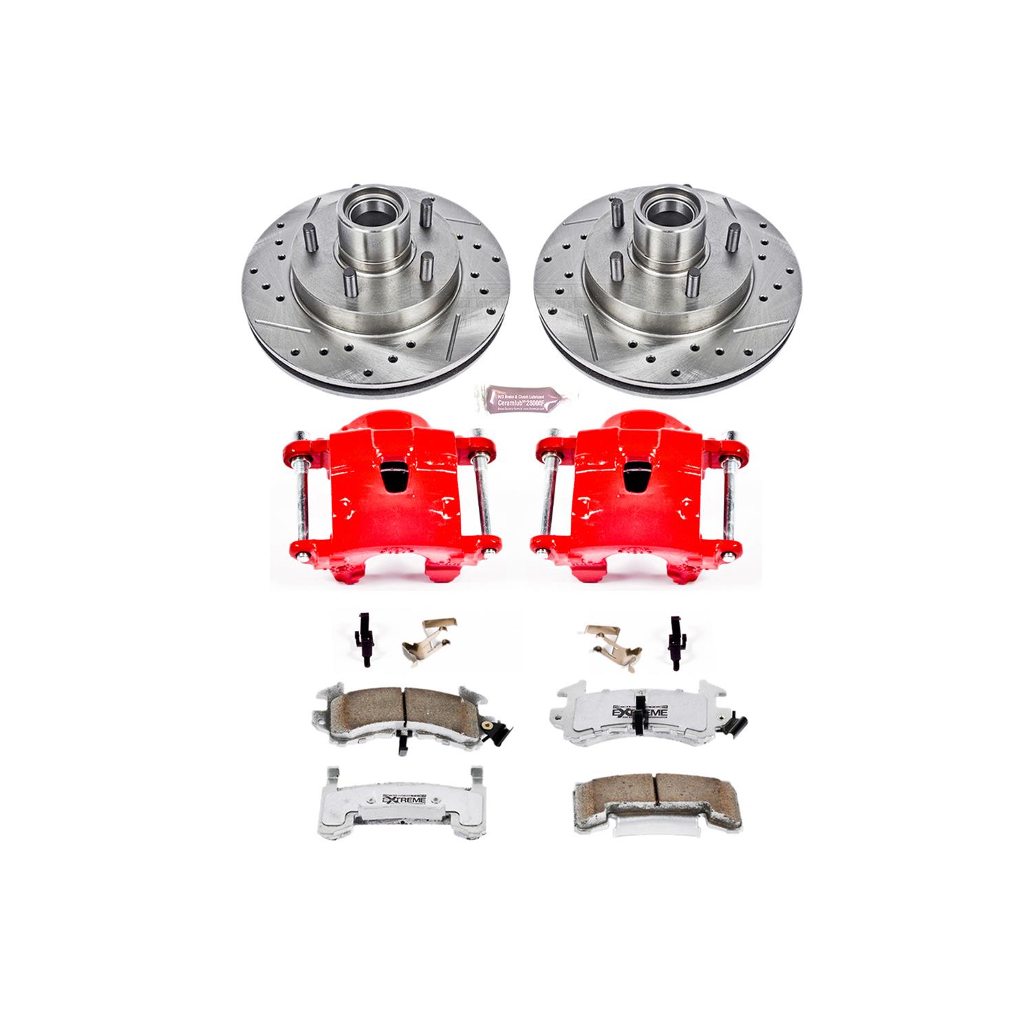 Power Stop KC1985 26 Power Stop Z26 Street Warrior Brake Upgrade Kits 