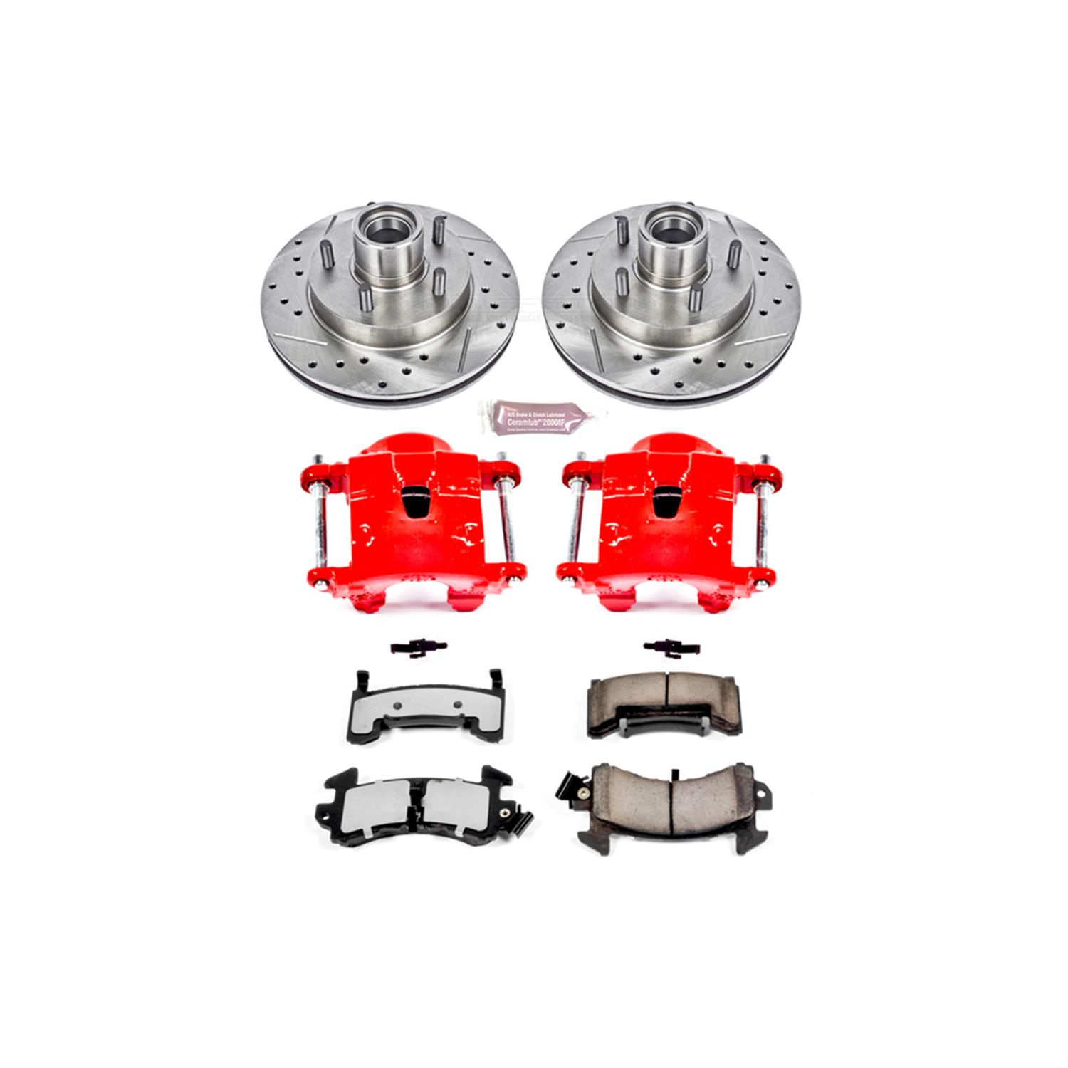 PowerStop Brake Kit | 2007–2008 Infiniti G35 (TDSK2986) main image 1
