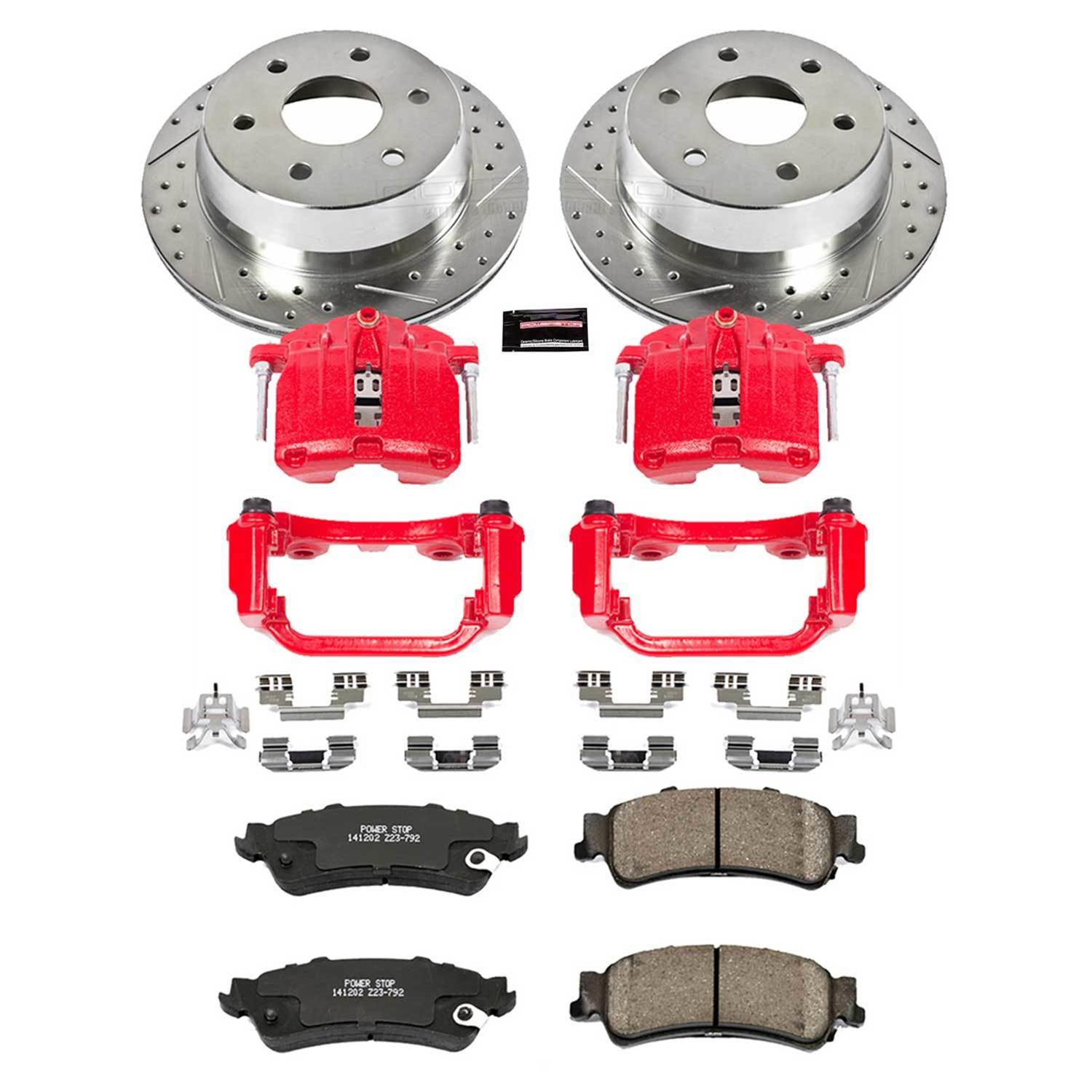 Power Stop KC2018 Power Stop Z23 Evolution Sport Brake Upgrade Kits ...