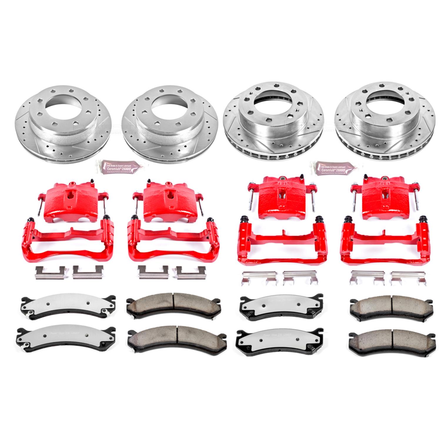 Power Stop KC2023A36 Power Stop Z36 Truck and Tow Brake Upgrade Kits