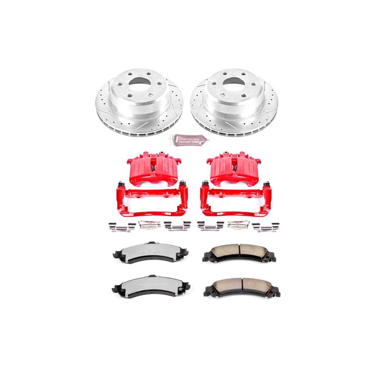 Power Stop KC204636 Power Stop Z36 Truck and Tow Brake Upgrade Kits