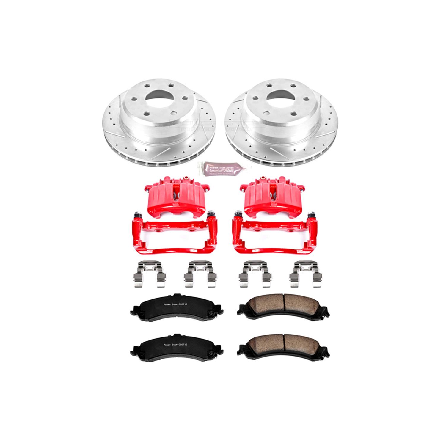 Power Stop KC2046 Power Stop Z23 Evolution Sport Brake Upgrade Kits