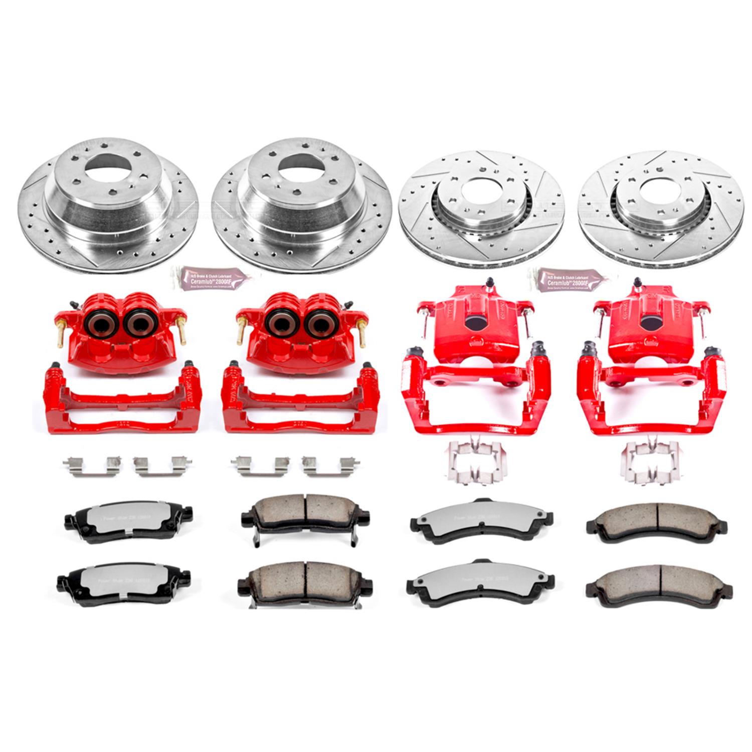 Power Stop KC206236 Power Stop Z36 Truck and Tow Brake Upgrade Kits