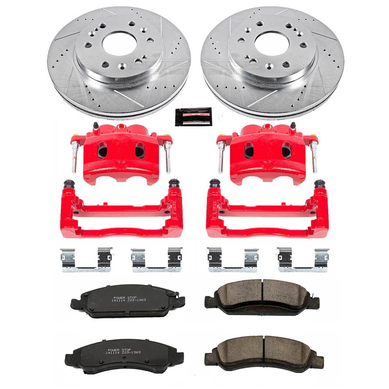 Power Stop KC2069 Power Stop Z23 Evolution Sport Brake Upgrade Kits