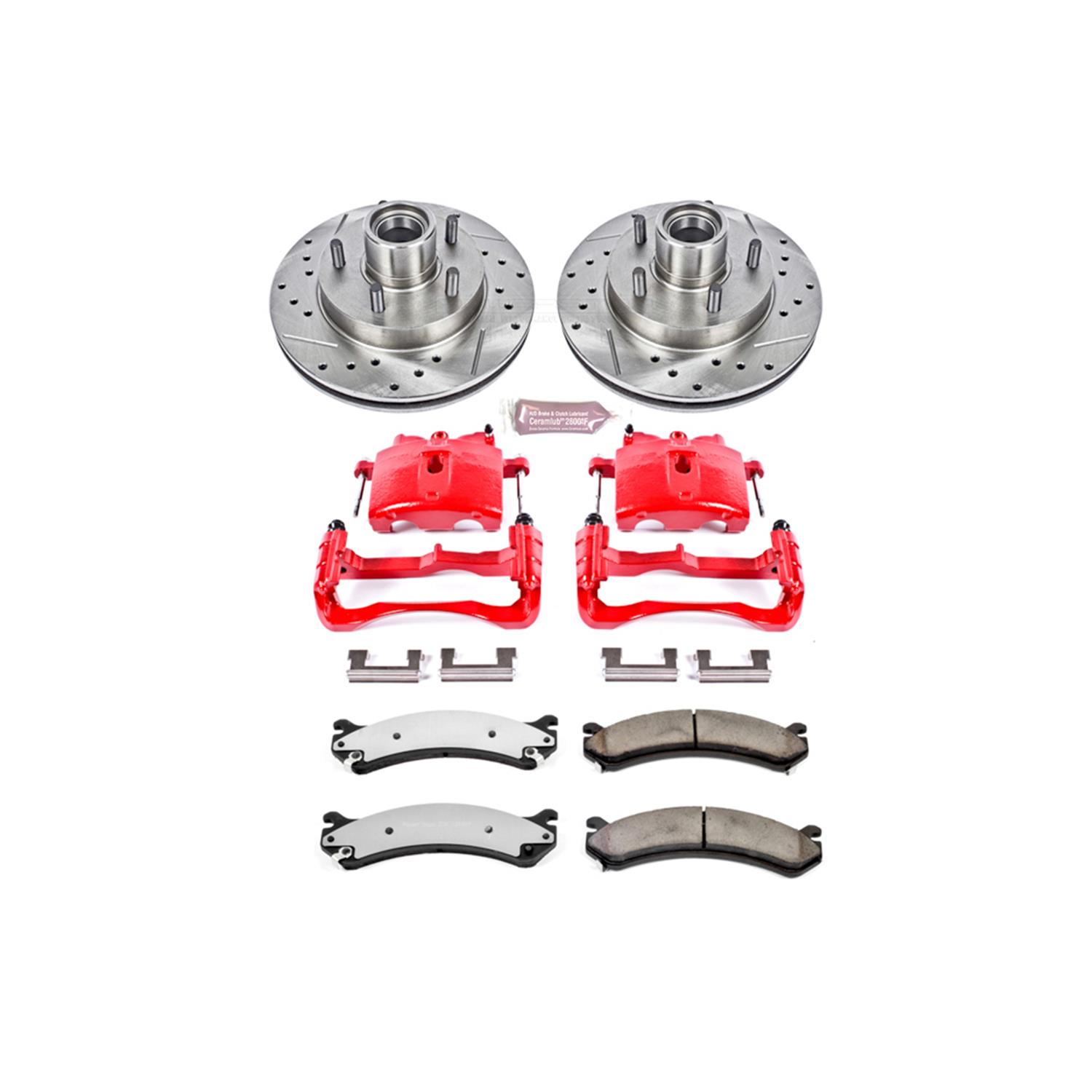 Power Stop KC207136 Power Stop Z36 Truck and Tow Brake Upgrade Kits