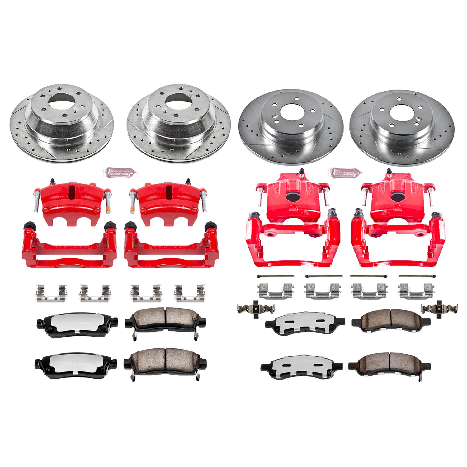 Power Stop KC2085B36 Power Stop Z36 Truck and Tow Brake Upgrade Kits