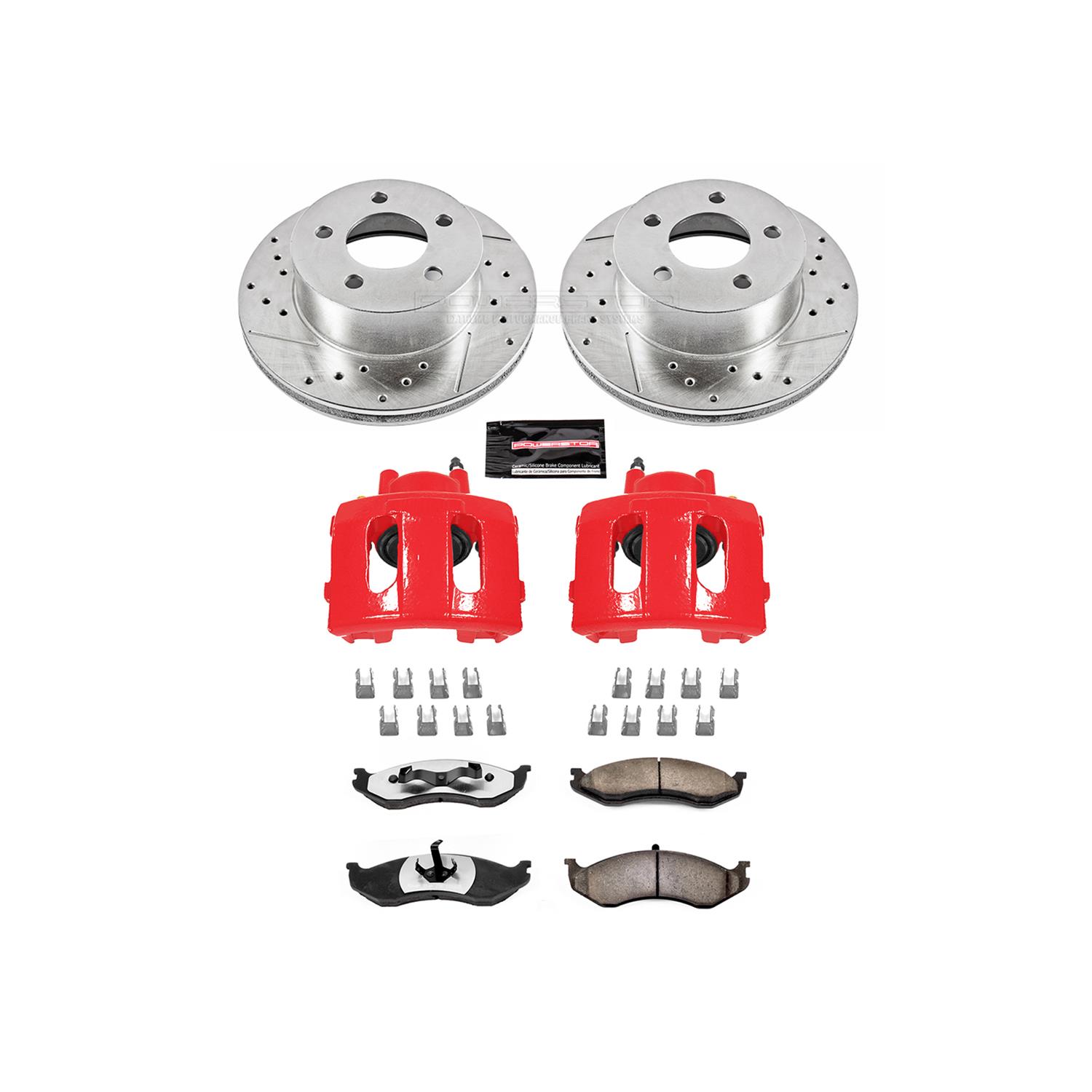 PowerStop KC2119-36 PowerStop Z36 Truck and Tow Brake