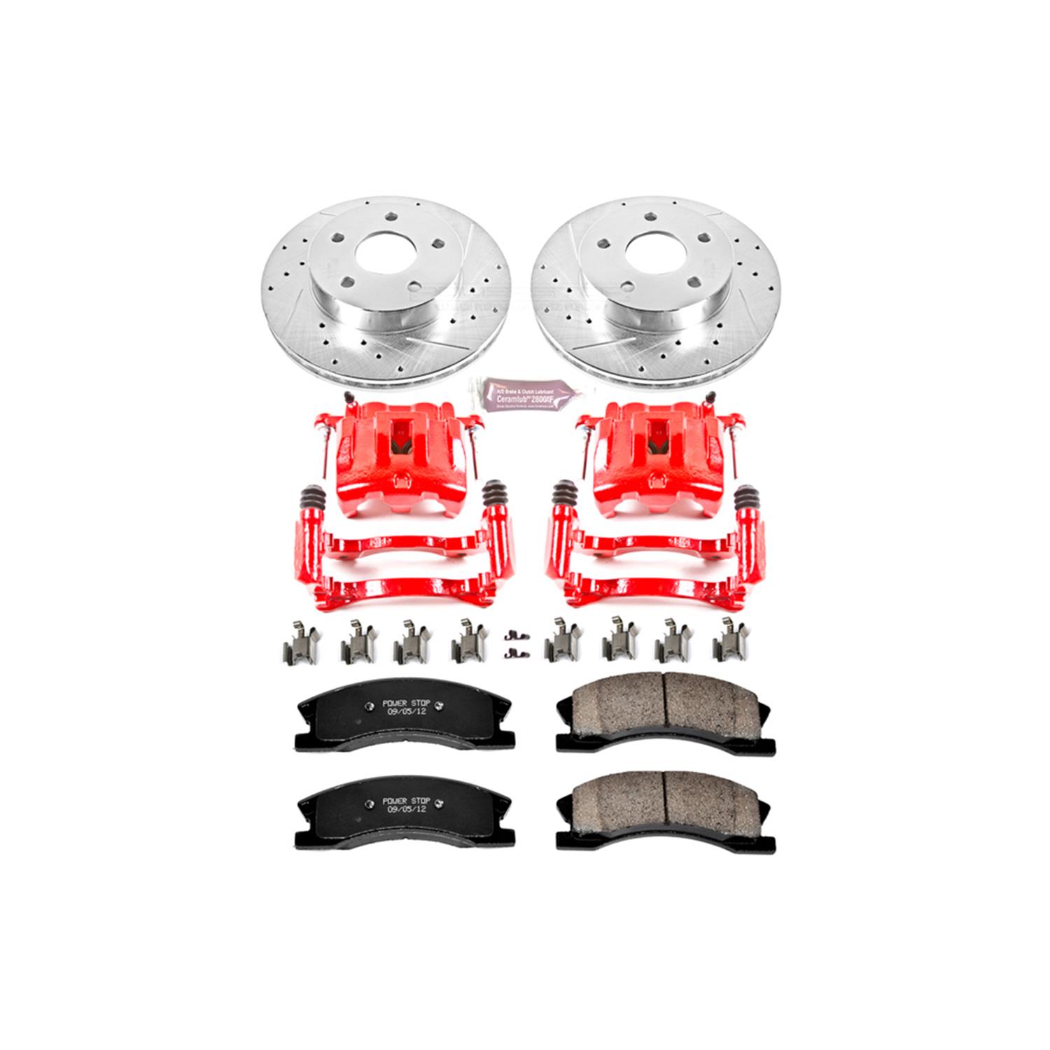 Power Stop KC2149 Power Stop Z23 Evolution Sport Brake Upgrade Kits