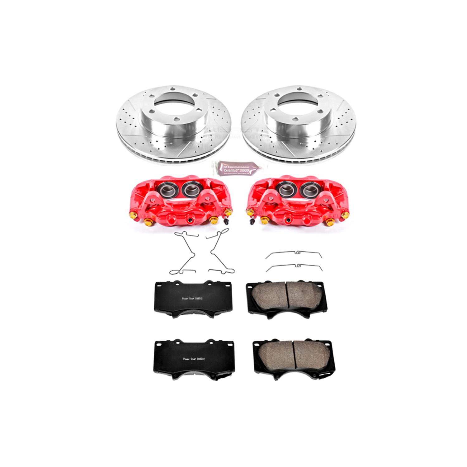 Power Stop KC2324 Power Stop Z23 Evolution Sport Brake Upgrade Kits