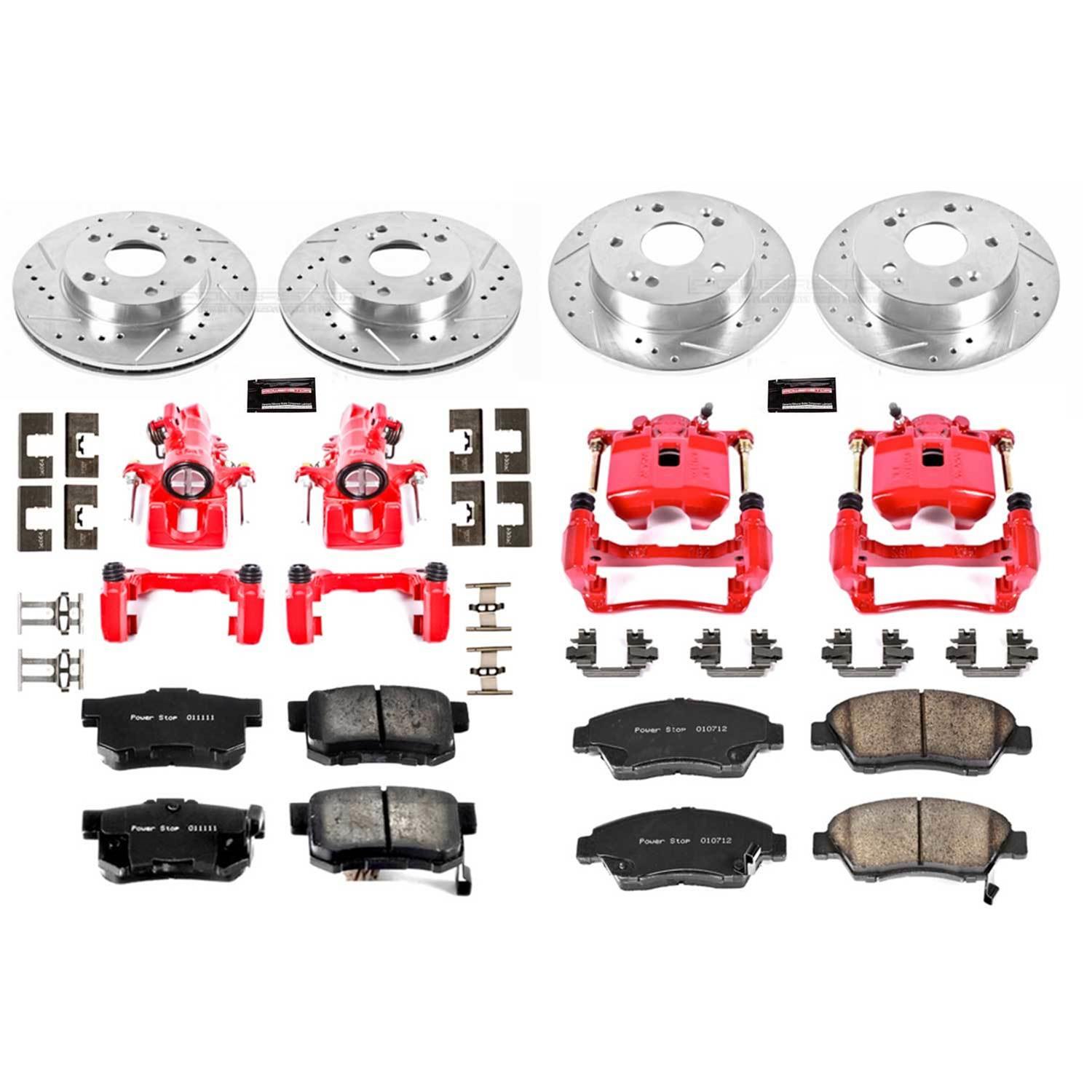 Power Stop KC2387 Power Stop Z23 Evolution Sport Brake Upgrade Kits with  Calipers | Summit Racing