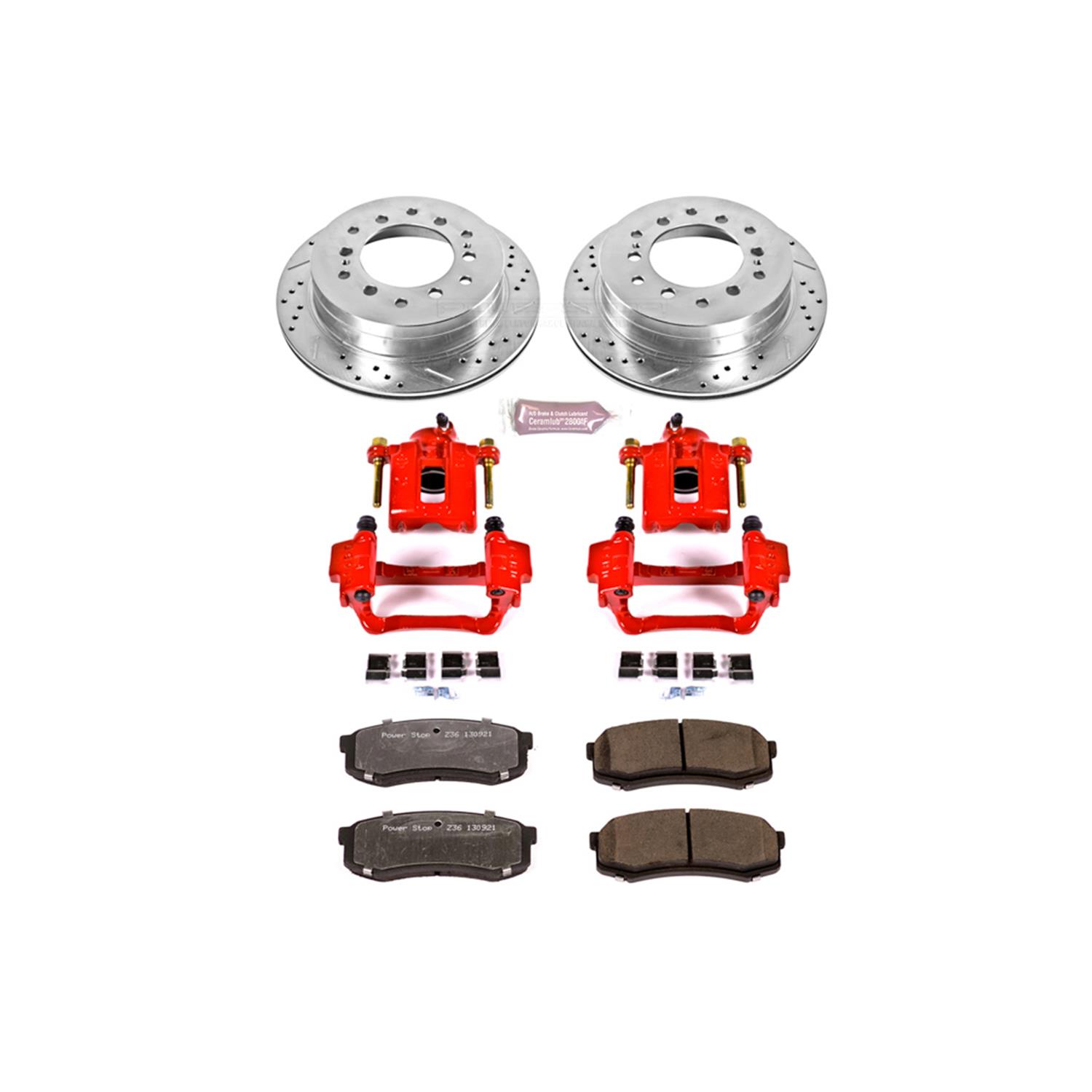Power Stop KC240536 Power Stop Z36 Truck and Tow Brake Upgrade Kits