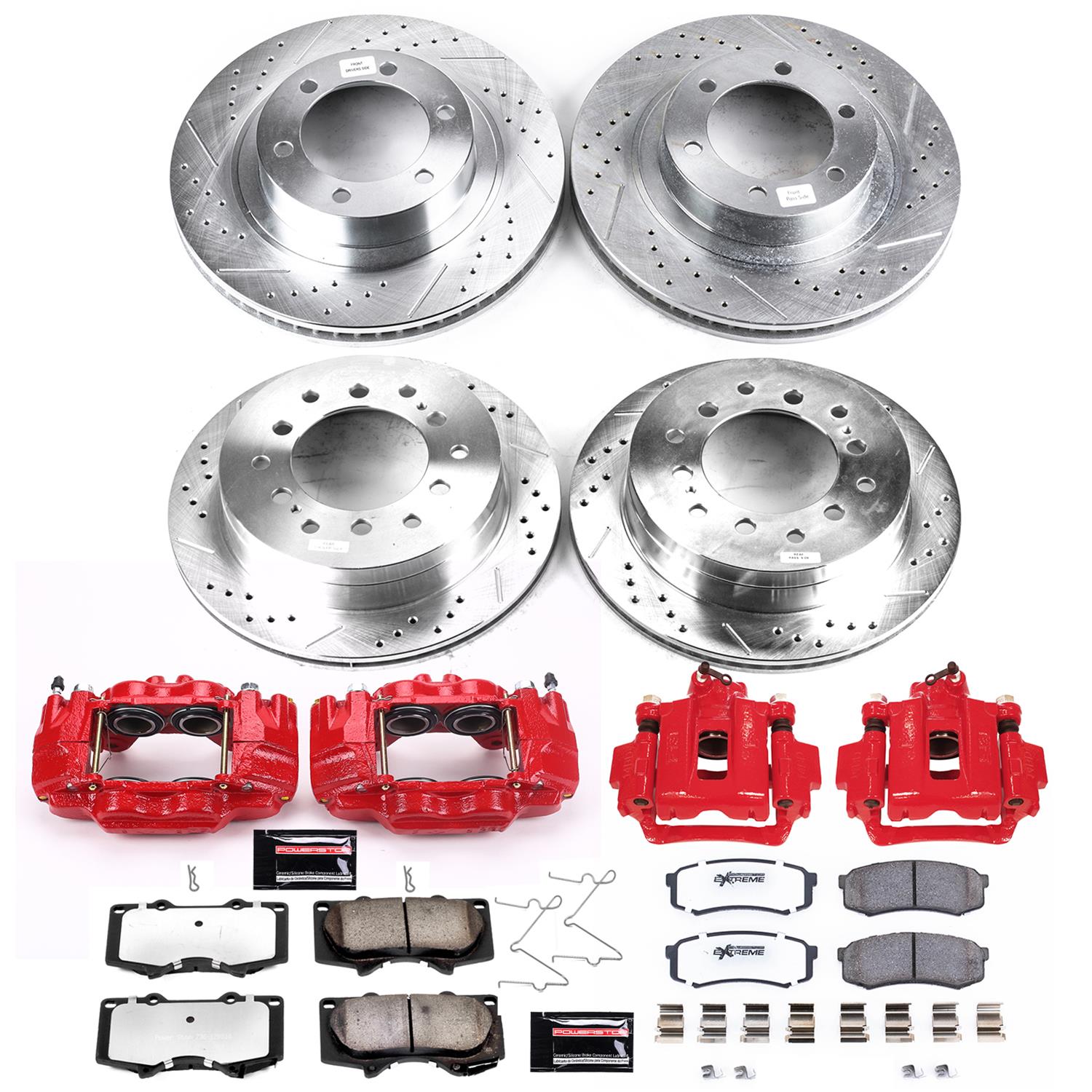 Power Stop KC2422-36 Power Stop Z36 Truck and Tow Brake Upgrade Kits with  Calipers | Summit Racing