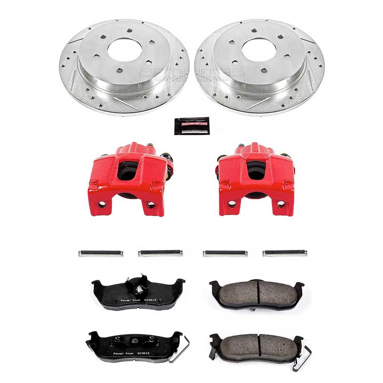 Power Stop KC2445 Power Stop Z23 Evolution Sport Brake Upgrade Kits ...