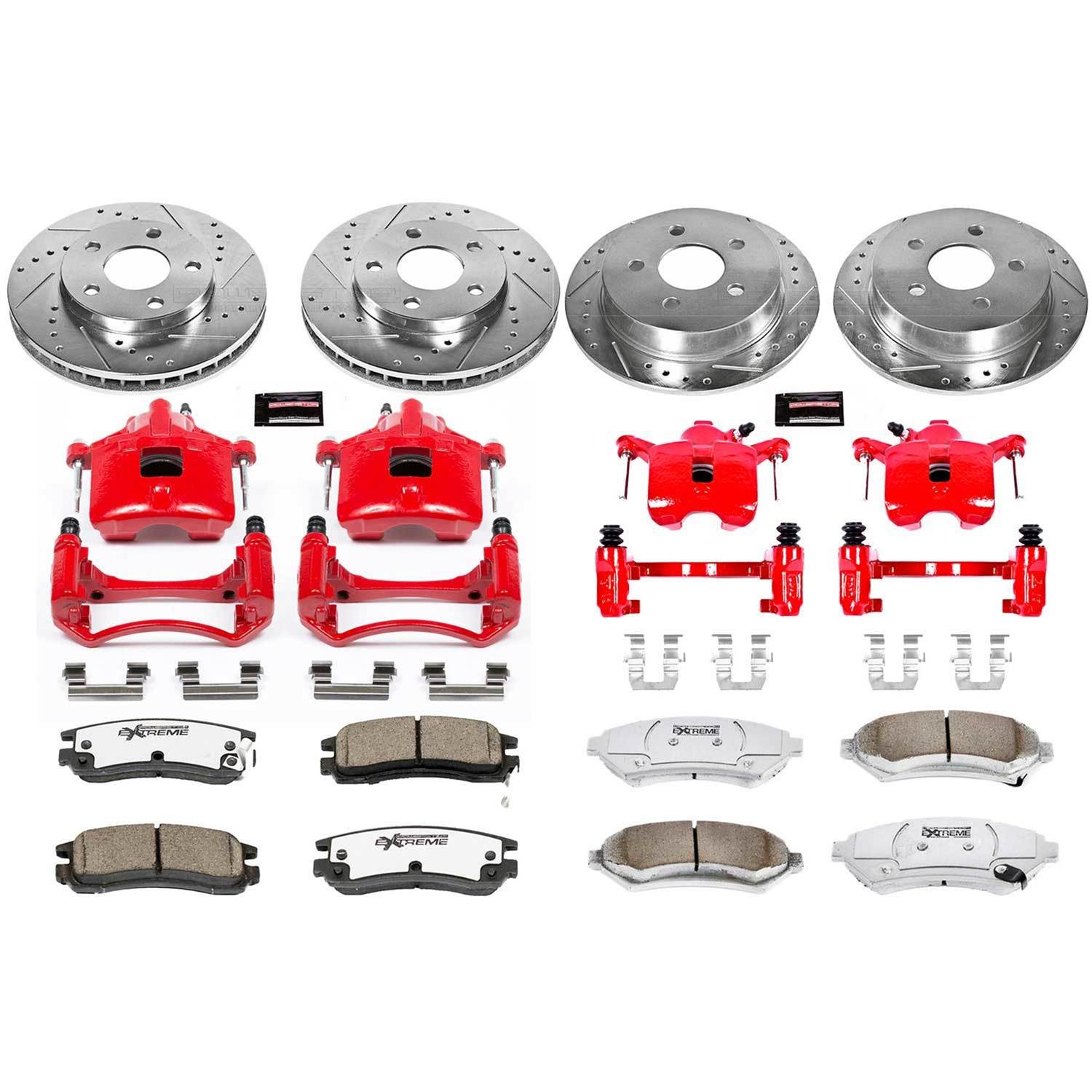 PowerStop KC2554-26 PowerStop Z26 Street Warrior Brake