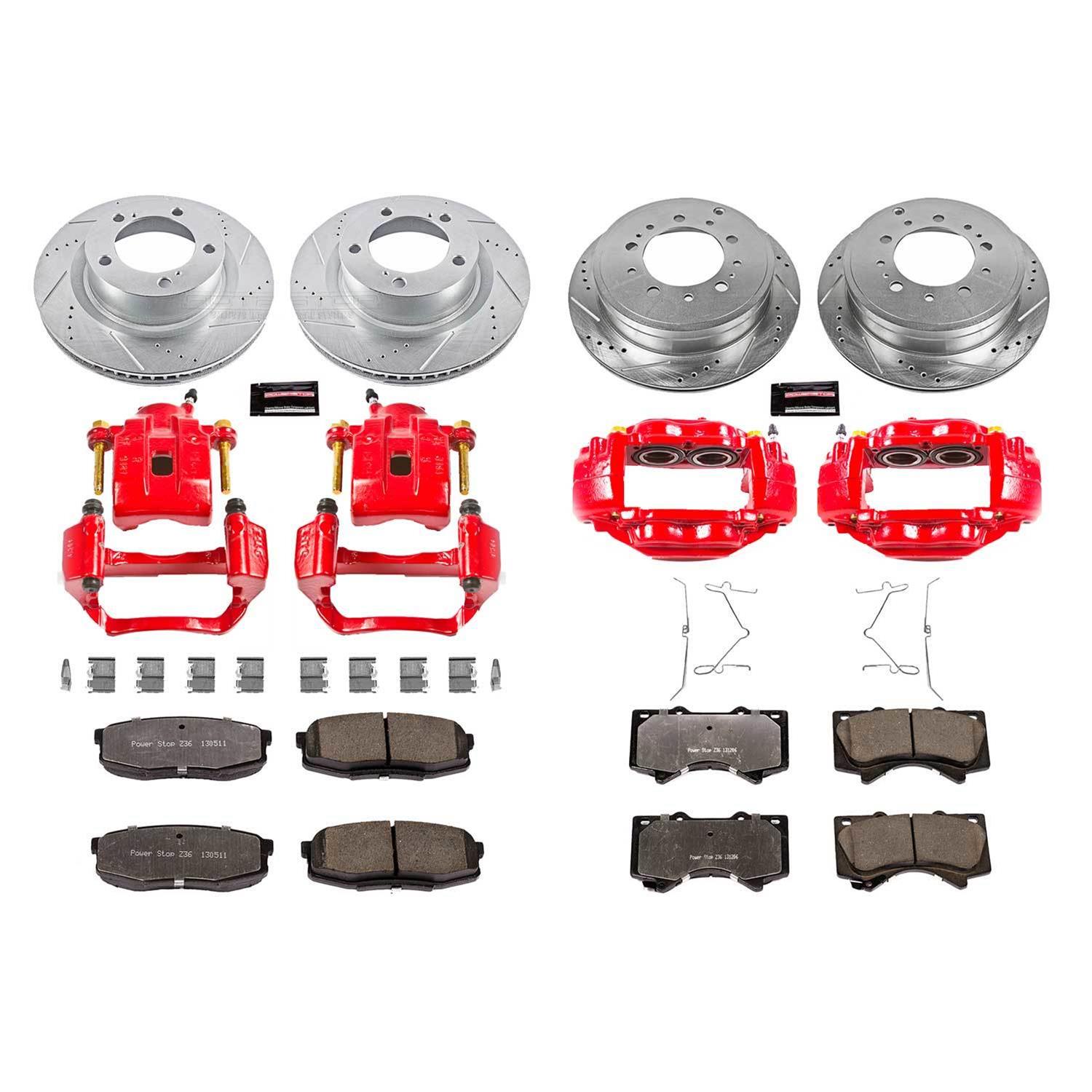 Power Stop KC2813A-36 Power Stop Z36 Truck and Tow Brake Upgrade Kits with  Calipers | Summit Racing