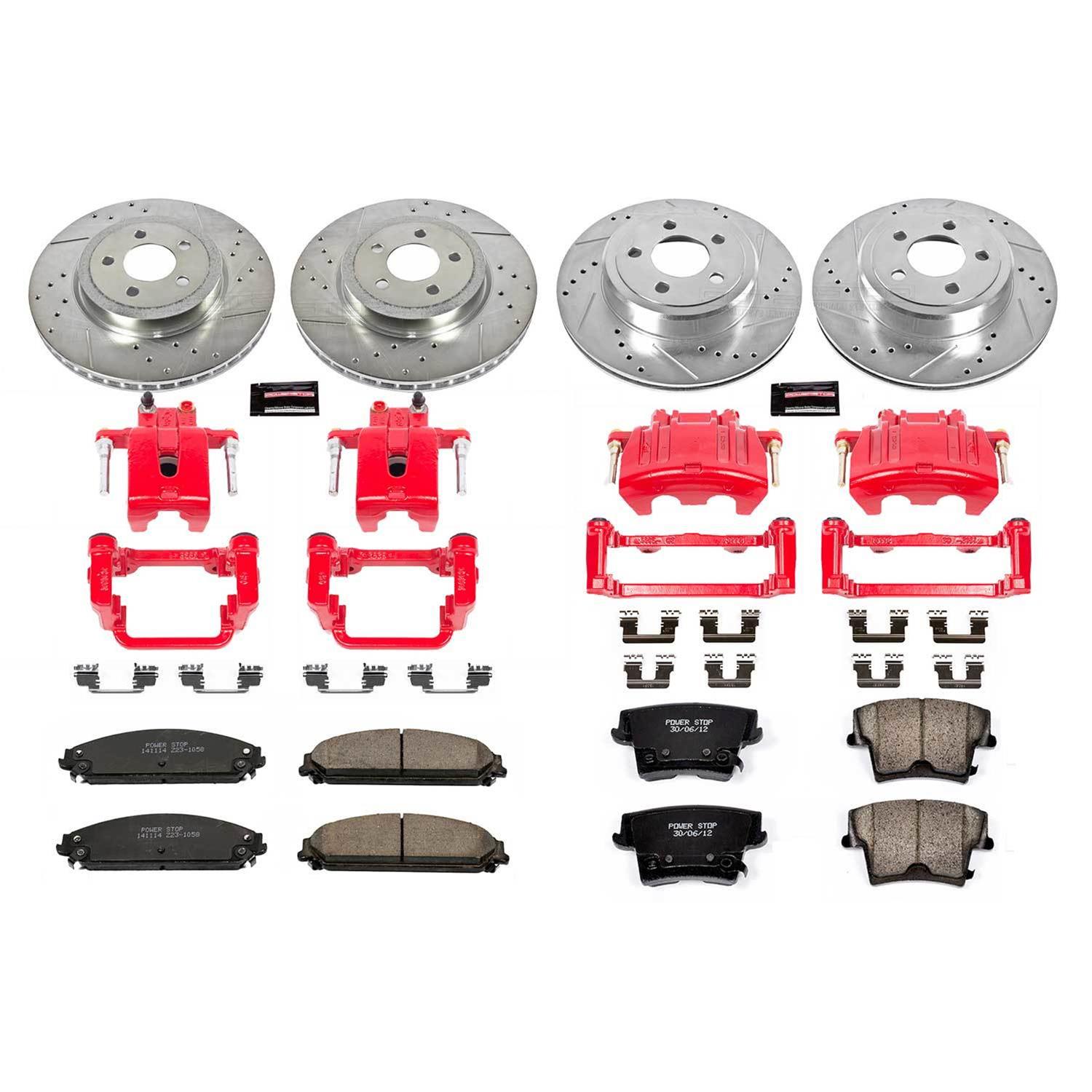 PowerStop Front & Rear Z23 Evolution Brake Kit | Dodge Challenger (15-20) (K6794)