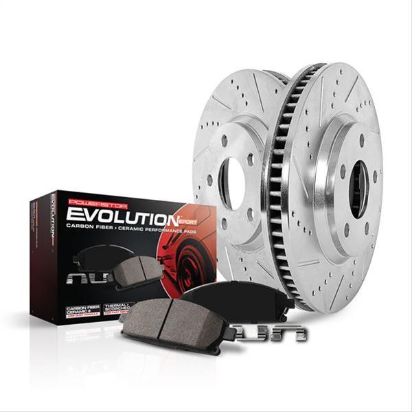 Power Stop K7909 Power Stop Z23 Evolution Sport Brake Upgrade Kits Summit Racing