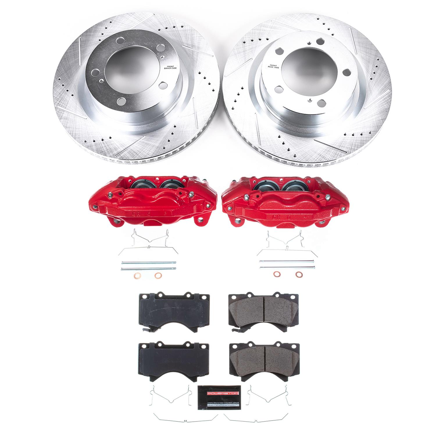 Power Stop K8752 Front Z23 Evolution Brake Kit Kia K5 2021 - View #7