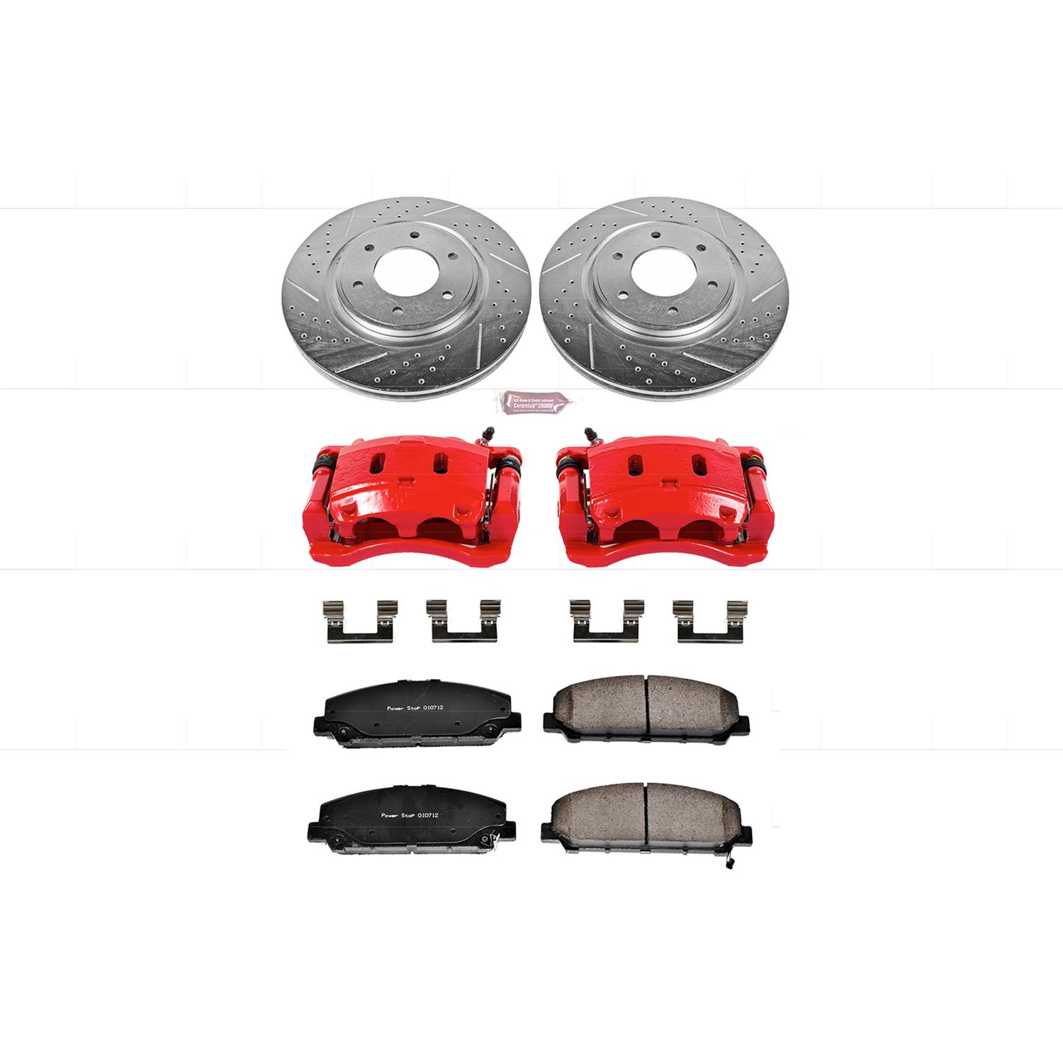 Power Stop KC2961 Power Stop Z23 Evolution Sport Brake Upgrade Kits