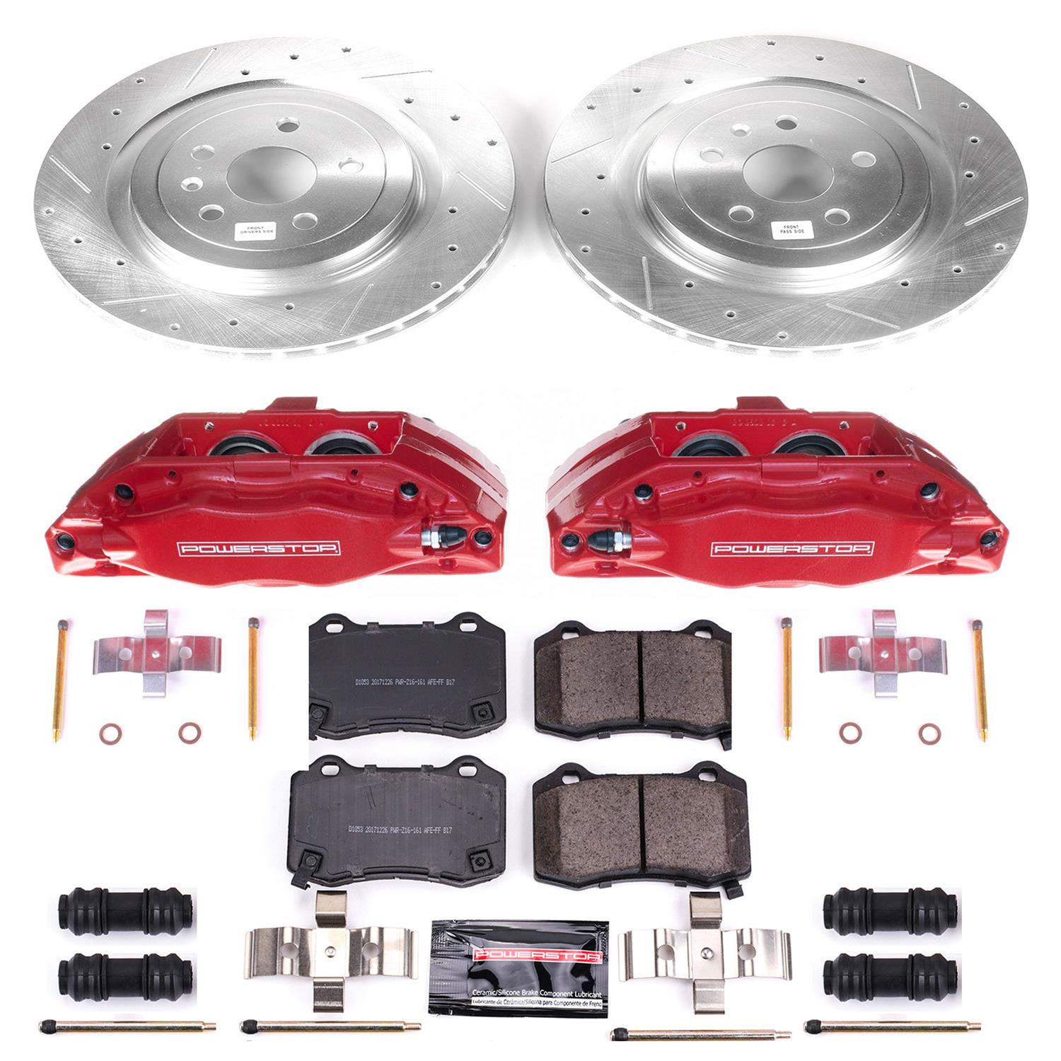 Power Stop 10-15 Chevrolet Camaro Rear Z23 Evolution Sport Brake Kit w/Calipers (1x psbK3019, 1x psbS5282) thumbnail 2