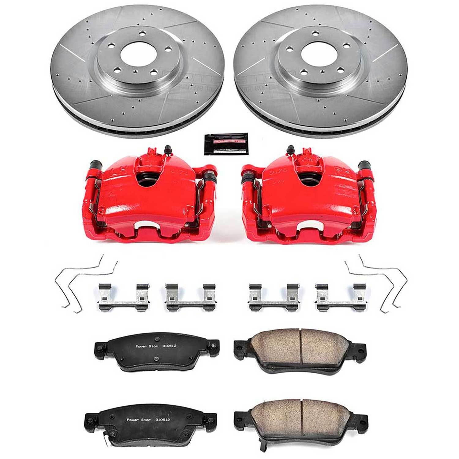 Power Stop 07-08 Infiniti G35 Front Z23 Evolution Sport Brake Kit w/Calipers (1x psbS3702, 1x psbK3022) thumbnail 3