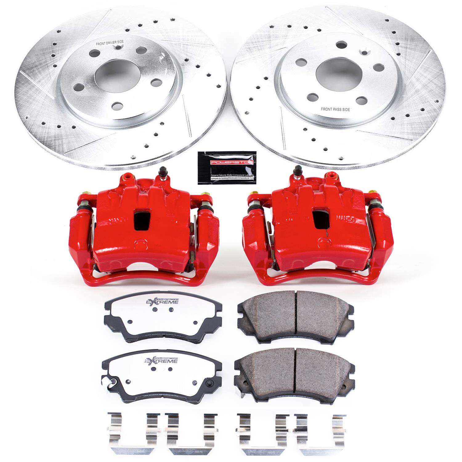 Power Stop 10-11 Saab 9-5 Front Z26 Street Kit w/Cals (1x psbS5274, 1x psbK3031-26) thumbnail 9