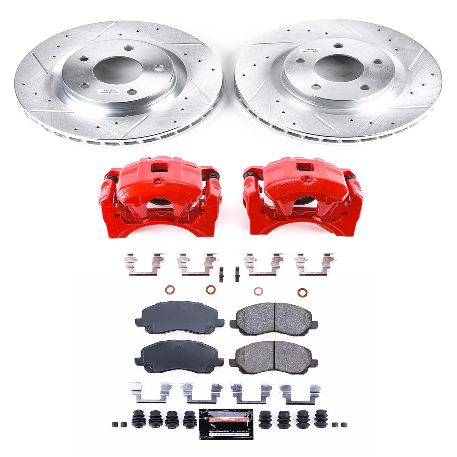 PowerStop KC3032A PowerStop Z23 Evolution Sport Brake Upgrade Kits