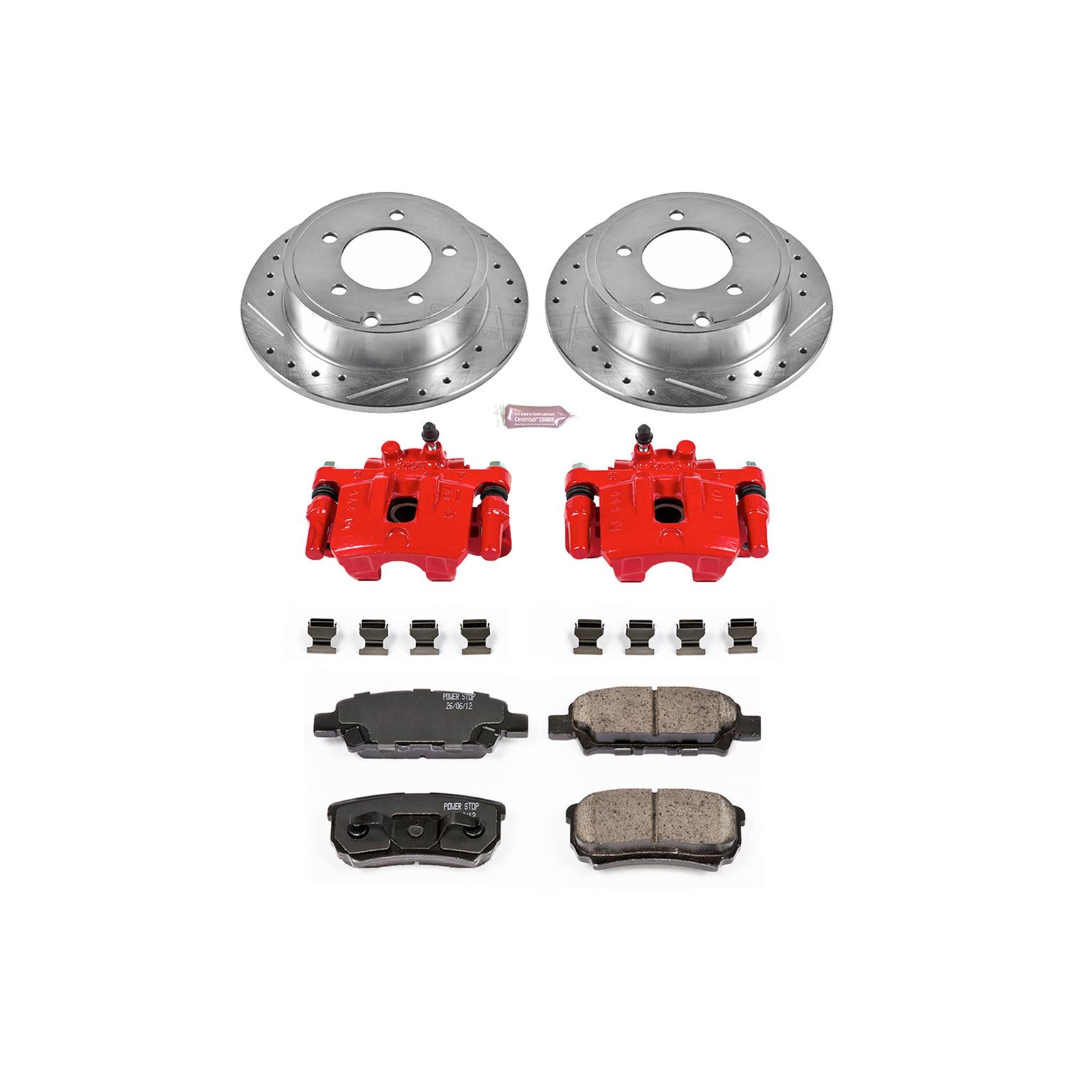 Power Stop KC3033 Power Stop Z23 Evolution Sport Brake Upgrade Kits