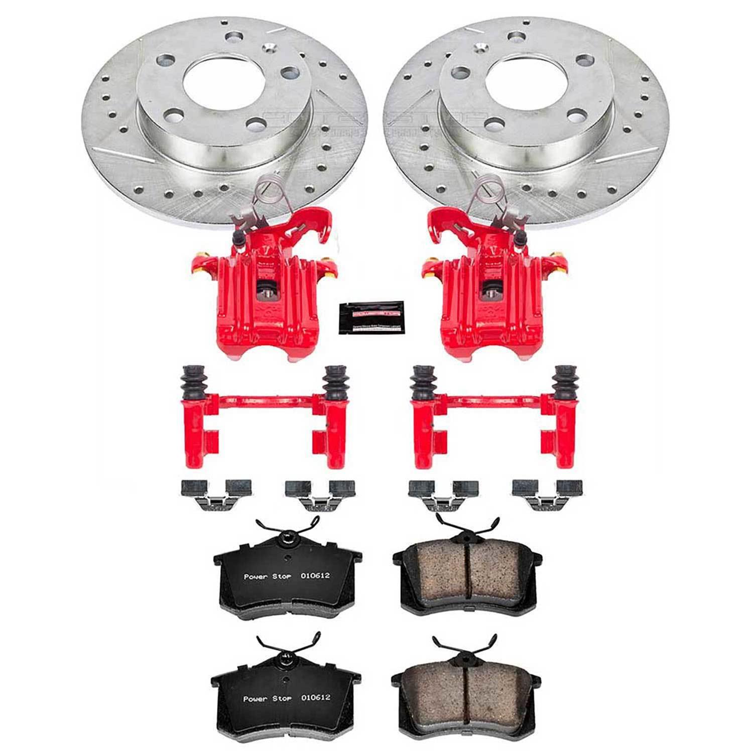 Power Stop Kc3129 Power Stop Z23 Evolution Sport Brake Upgrade Kits 